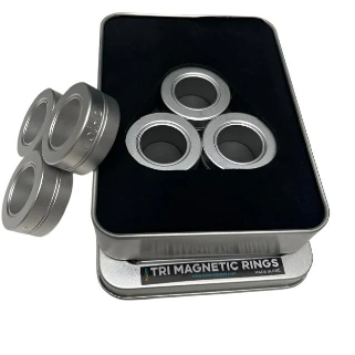Kaiko Metal Magnetic Fidget Rings TRI