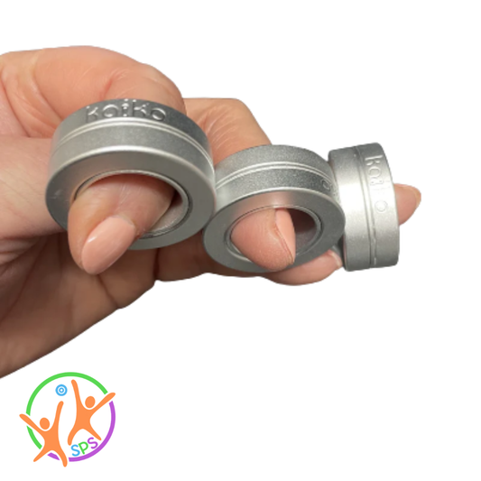 Kaiko Metal Magnetic Fidget Rings TRI