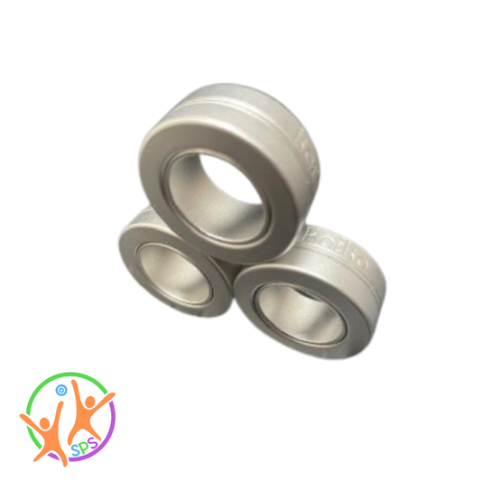 Kaiko Metal Magnetic Fidget Rings TRI