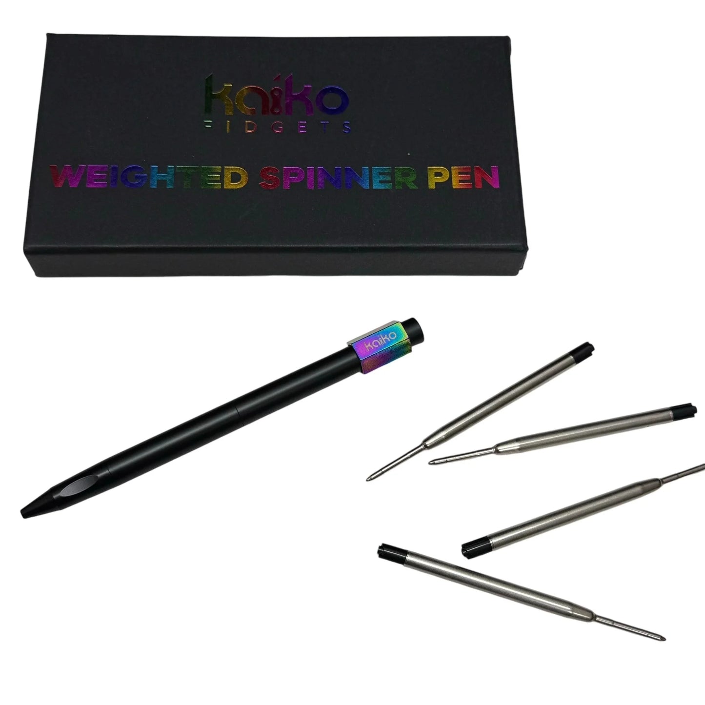 Kaiko spinner pen with 4 refills
