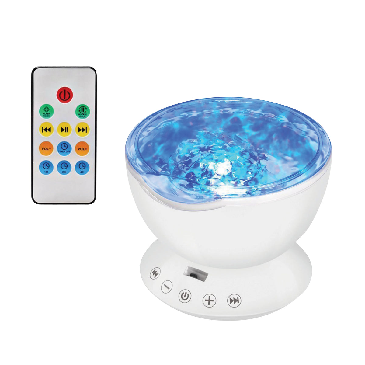 Ocean Wave Projector and Speaker