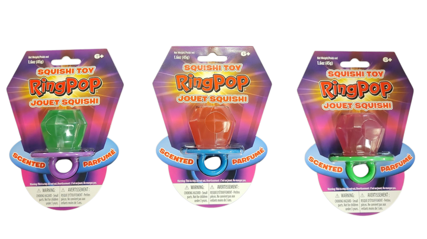 Scented Squishy Ring Pop