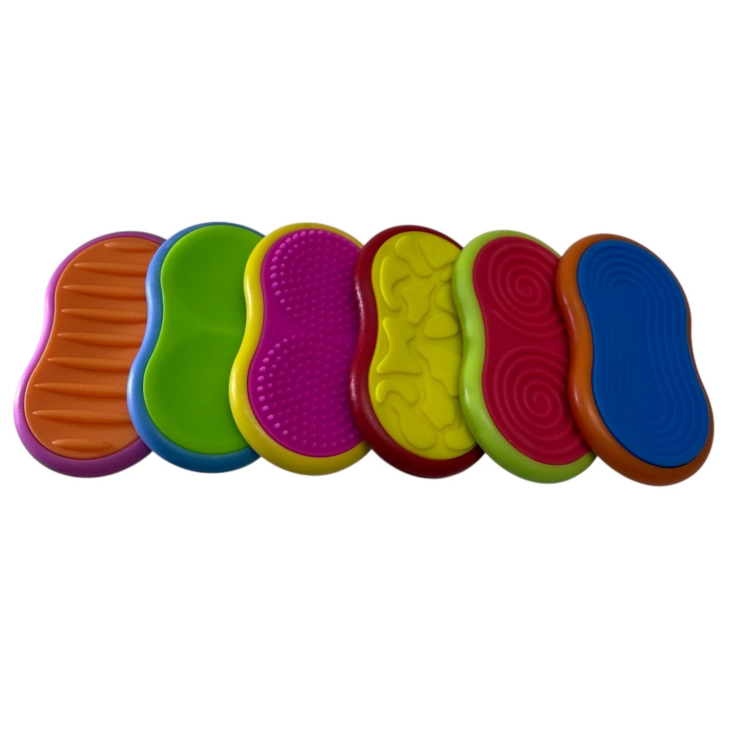 Magnetic Textured Fidget Pads 6 unique textures