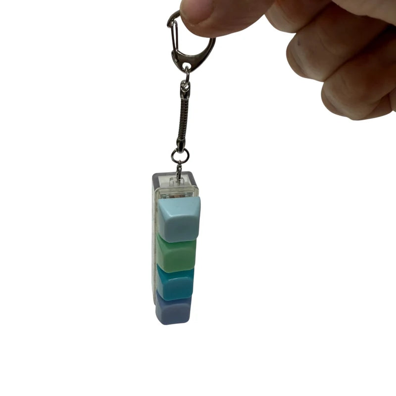 Keyboard Click Fidget Keychain
