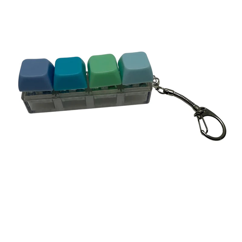 Keyboard Click Fidget Keychain