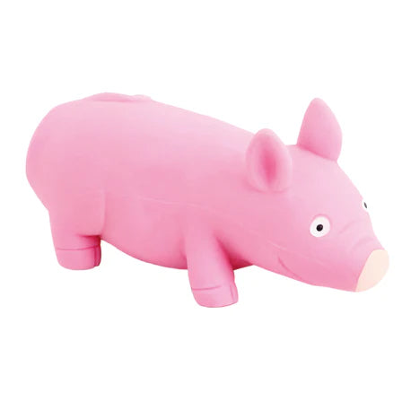 Pink Stretchy pig toy by Keycraft