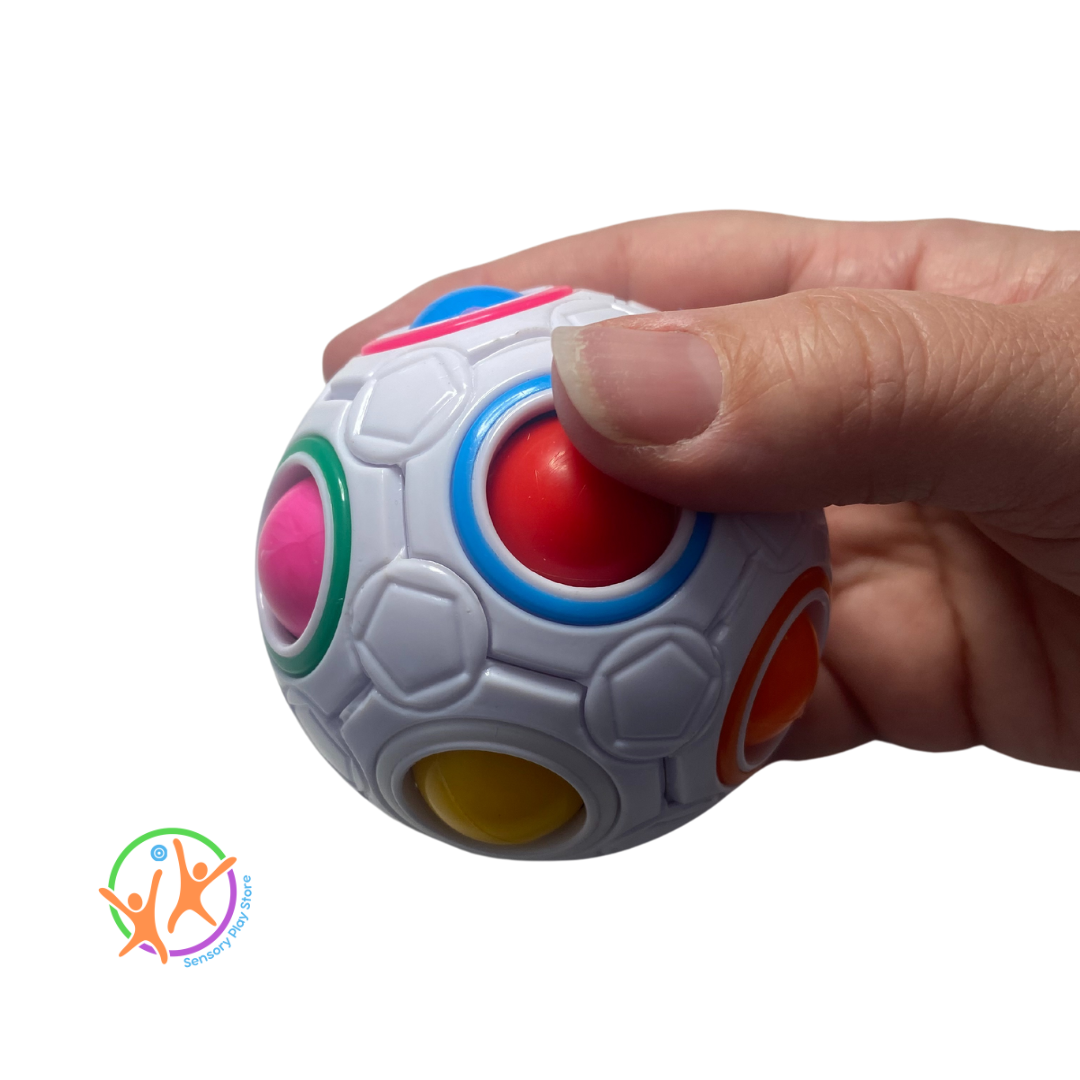 The Magic Fidget Puzzle Ball: Push, Pop, and Match like Magic