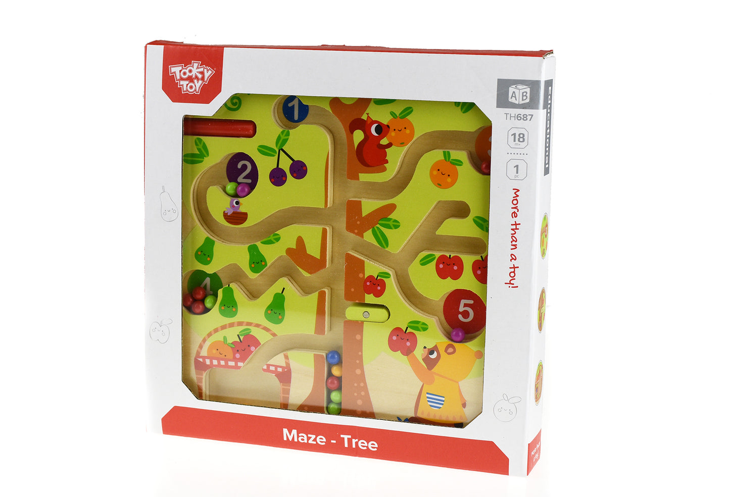 Magnetic Counting Maze Fruit Ball Tree