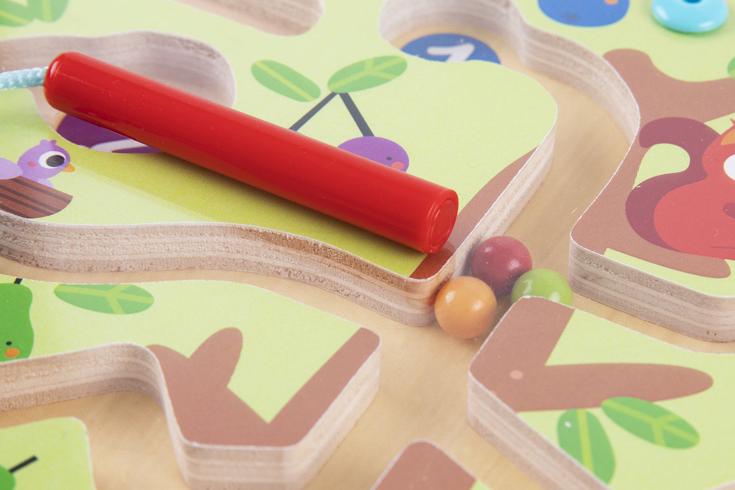 Magnetic Counting Maze Fruit Ball Tree