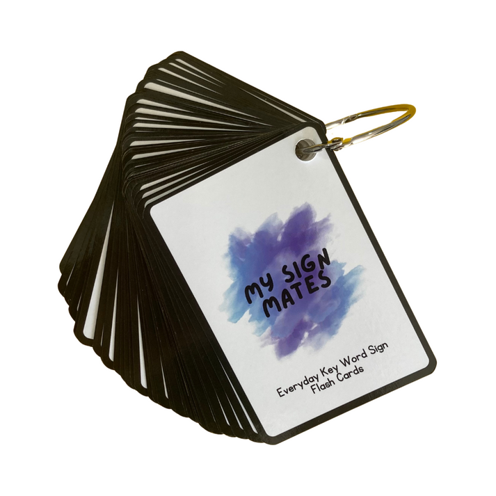 Everyday Key Word Sign Flash Cards | My Sign Mates - Sensory Play Store
