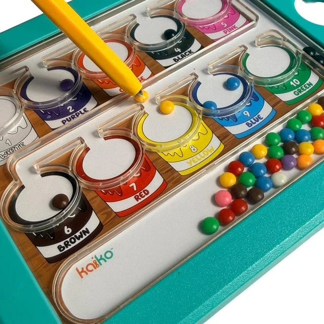 Magnetic Colour & Number Maze