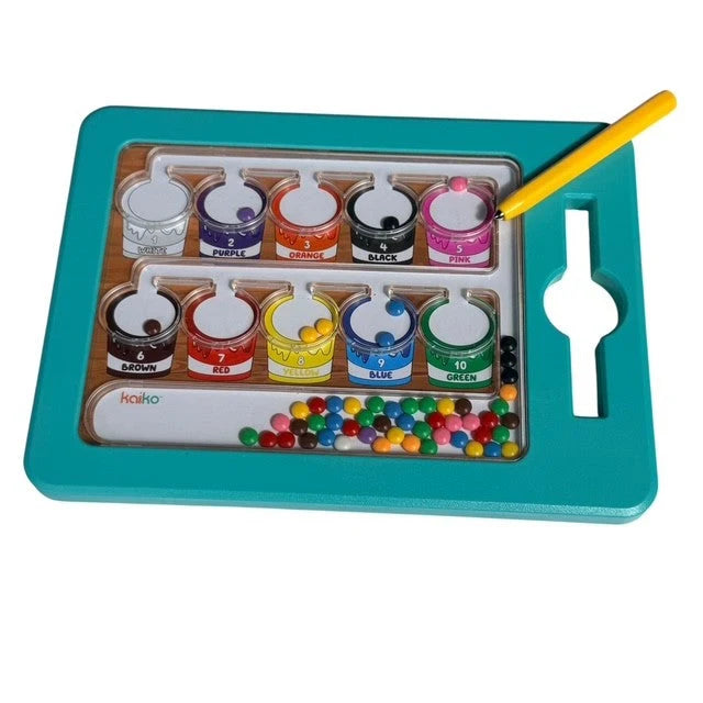 Magnetic Colour & Number Maze