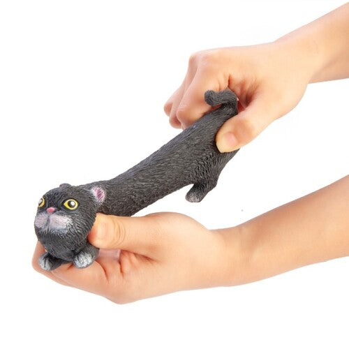 Pullie Pal Stretch cat stretched in hands