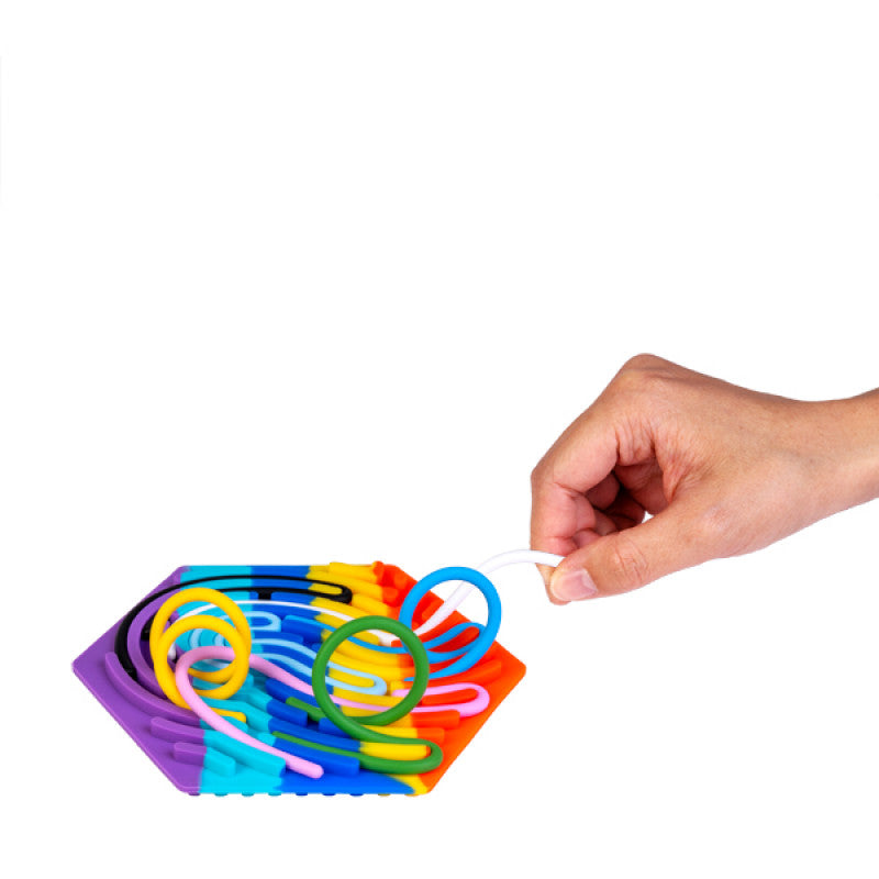 Hexagon Sensory Activity Board