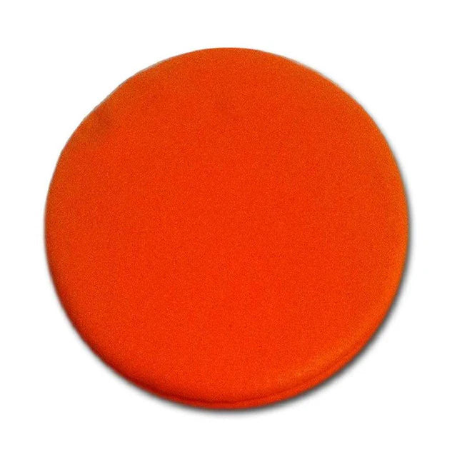 Orange round sensory vibrating cushion 