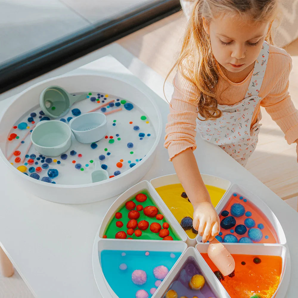 Child playing with Sensory Play Starter Set
