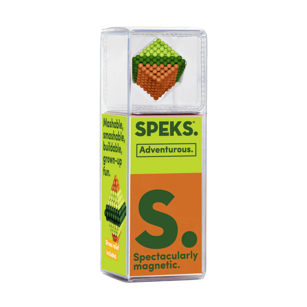 Speks Bold Adventurous set in packaging on a white background
