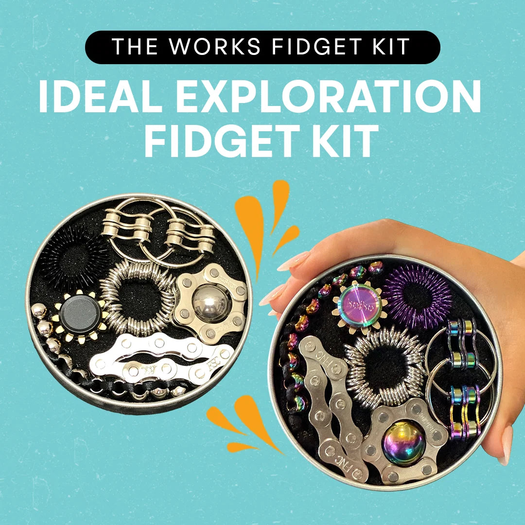 The Works Metal Fidget Kit - Kaiko