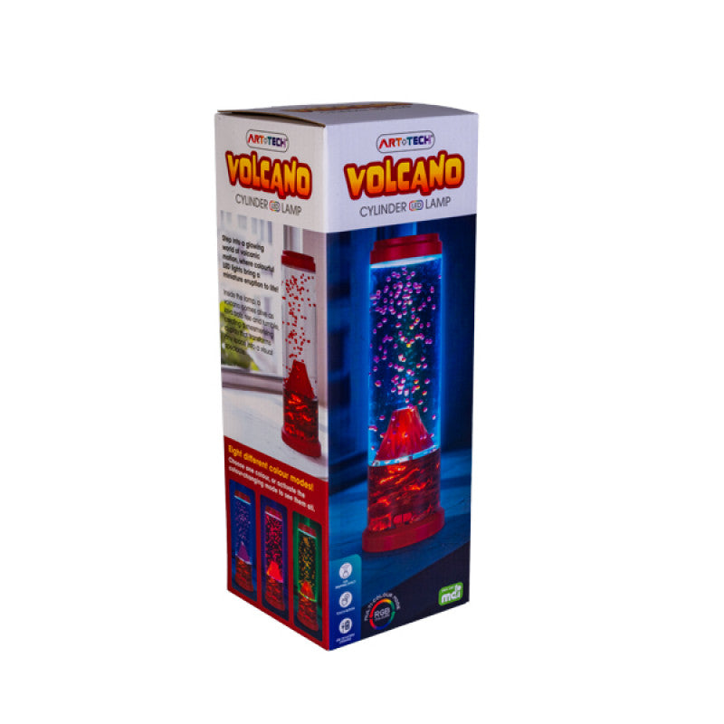 Volcano lamp box