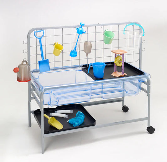 Large Water Tray Play Set with Stand – Sensory Play for Kids