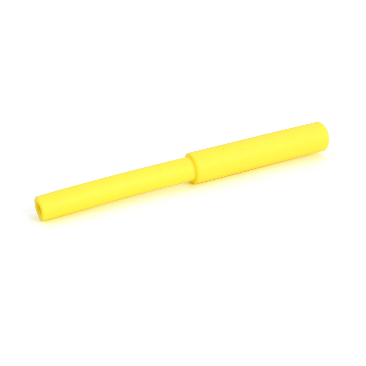 Yellow Ark Bite Tube Hollow Smooth