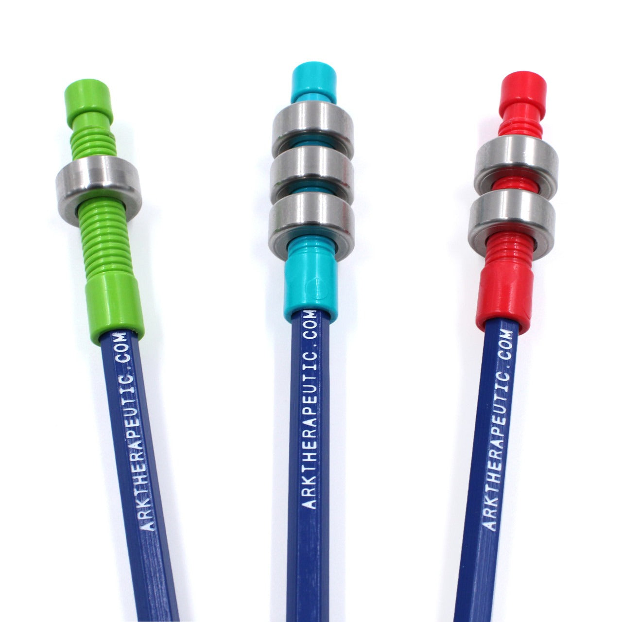 Three Adjustable weighted Pencil Toppers by 'Ark Therapeutic' available in Australia