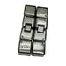 Gloss Silver mini infinity cube