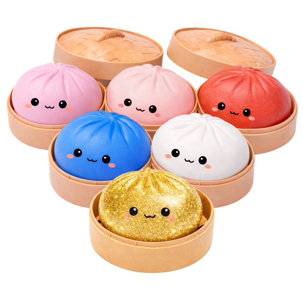 Lucky Bao Mystery Dumpling Squishy (Large - 10cm)