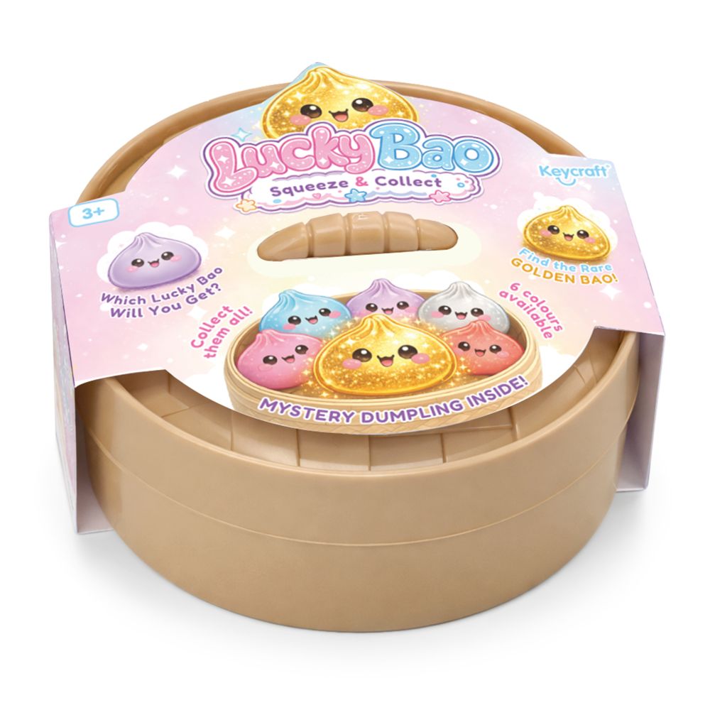 Lucky Bao Mystery Dumpling Squishy (Large - 10cm)