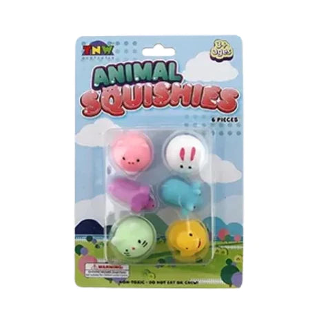 Animal Squishies 6 pack