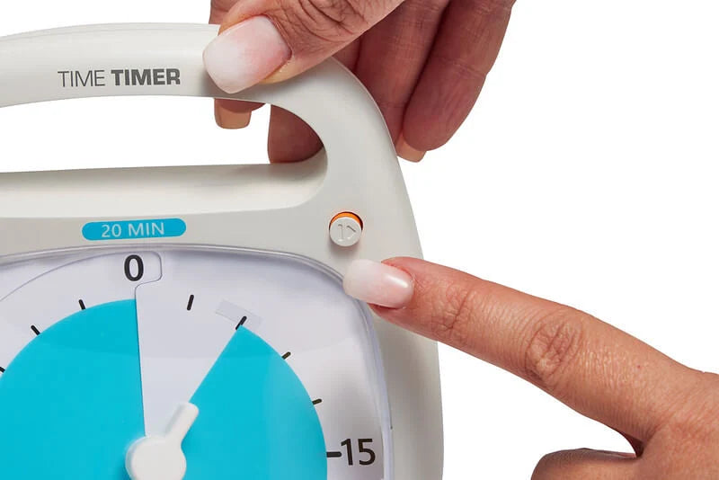 Time Timer PLUS 20 Minute Visual Timer with Pause Feature