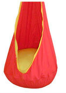 Red Kids Sensory Pod Swings