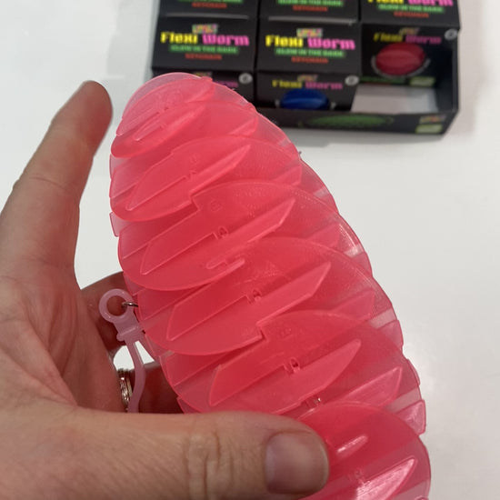 ASMR Fidget flexi worm 