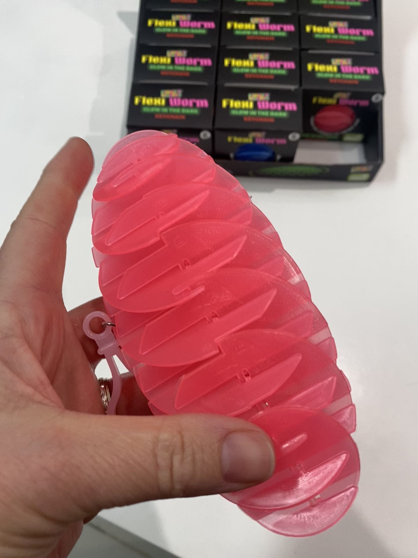 ASMR Fidget flexi worm 