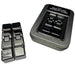 Mini metal silver infinity cube with tin