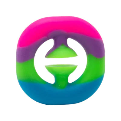 rainbow squeeze pop fidget 