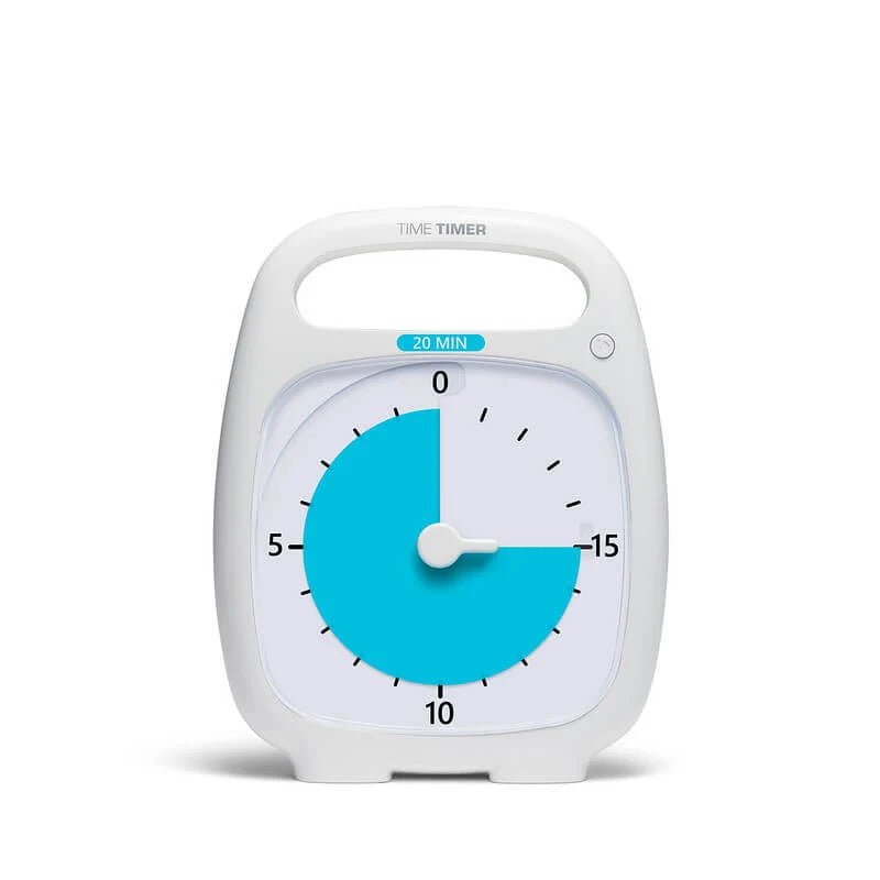 Time Timer PLUS 20 Minute Visual Timer with Pause Feature