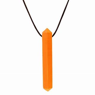 Ark Orange Krypto-Bite Chew Pendent